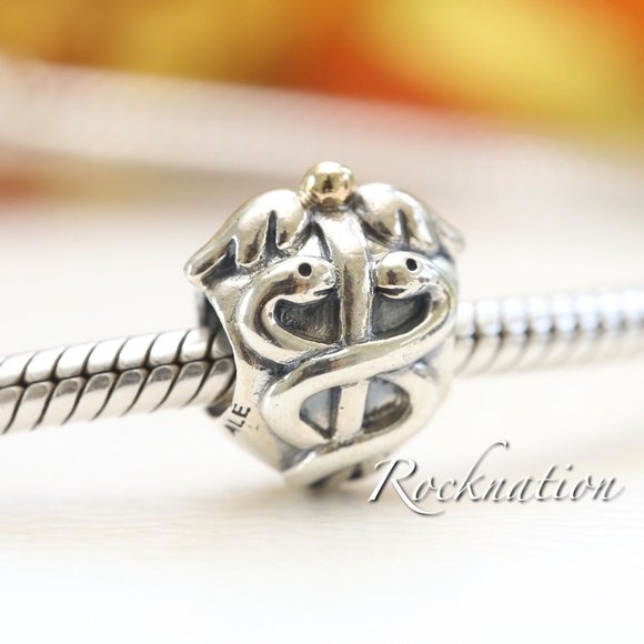 PANDORA  Life Saver W/ 14k Charm 791042 - Picture 1 of 3